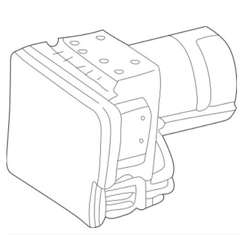 Mercedes ABS Hydraulic Assembly 0034315912